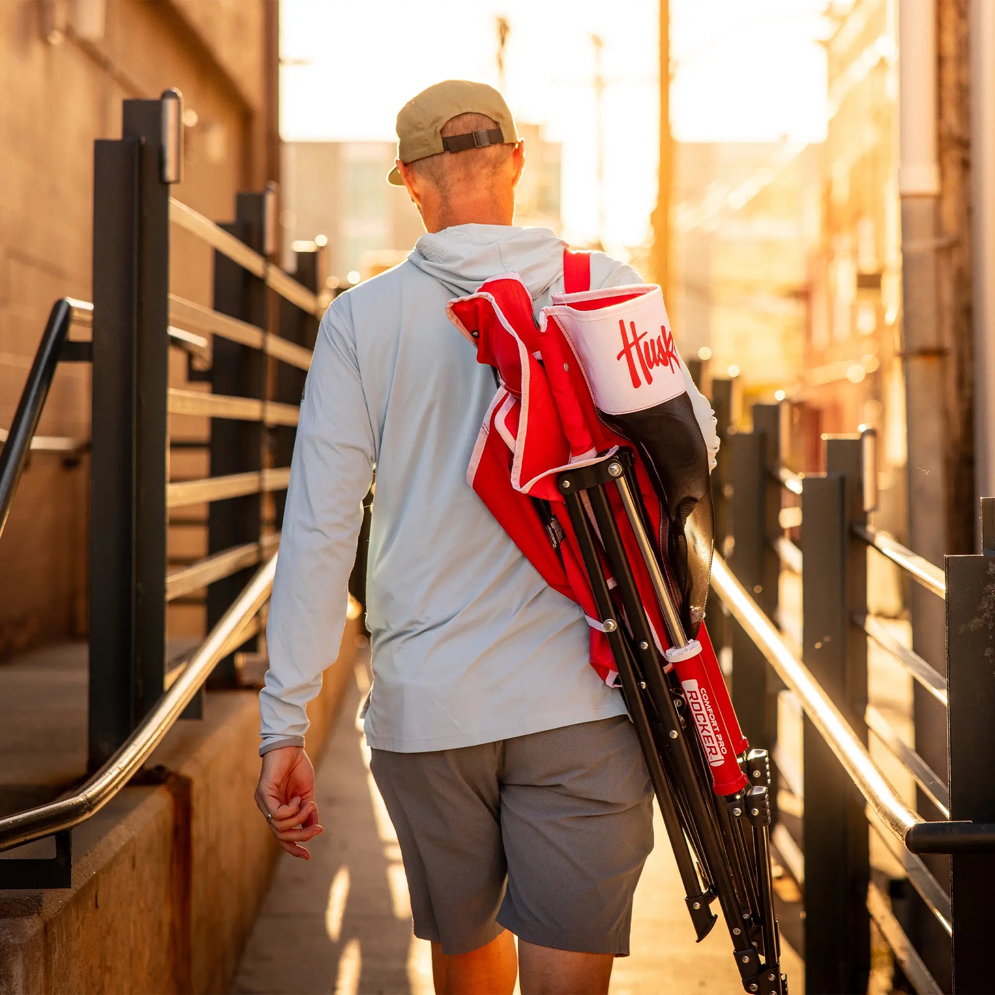 Comfort Pro Rocker™ - Nebraska Cornhuskers